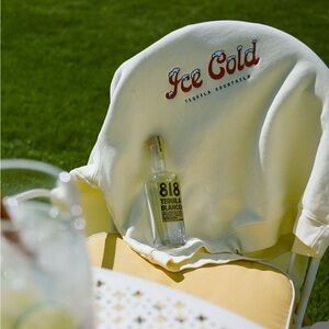 818 Tequila Yellow Ice Cold Crewneck Sweatshirt